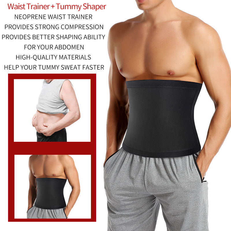Faja Térmica para Hombre | Quema Grasa Abdominal en el Gym y Casa