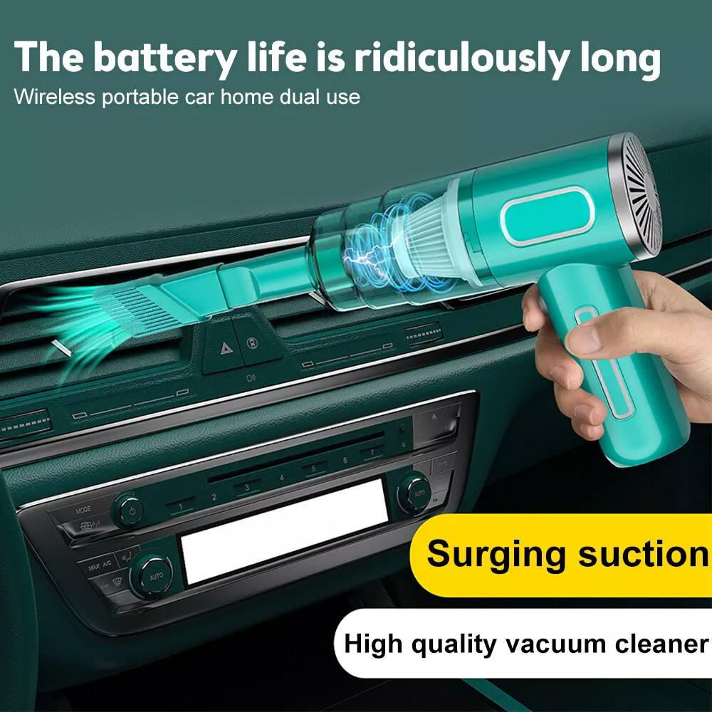 Aspiradora Portátil 29000Pa Doble Succión – Inalámbrica USB para Carro y Hogar