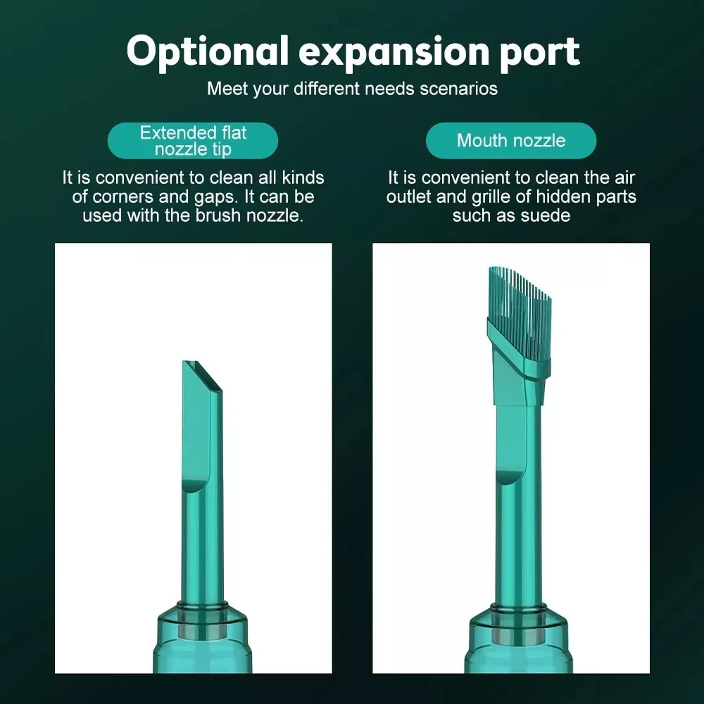 Aspiradora Portátil 29000Pa Doble Succión – Inalámbrica USB para Carro y Hogar