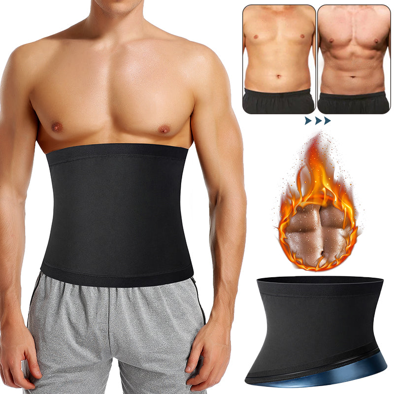 Faja Térmica para Hombre | Quema Grasa Abdominal en el Gym y Casa