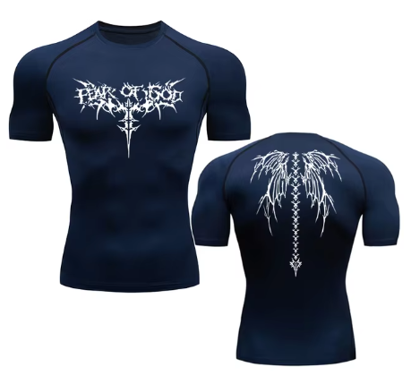Rashguard Anime Alas | Camisa de Compresión para Gym y Calistenia — Hombres y Mujeres