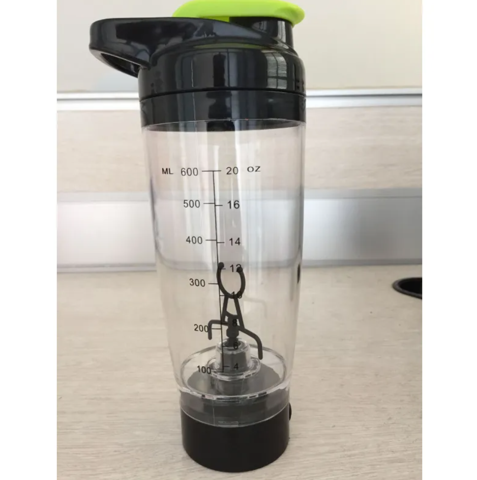 shaker eléctrico pro 600ml USB  mescla en 5 segundos