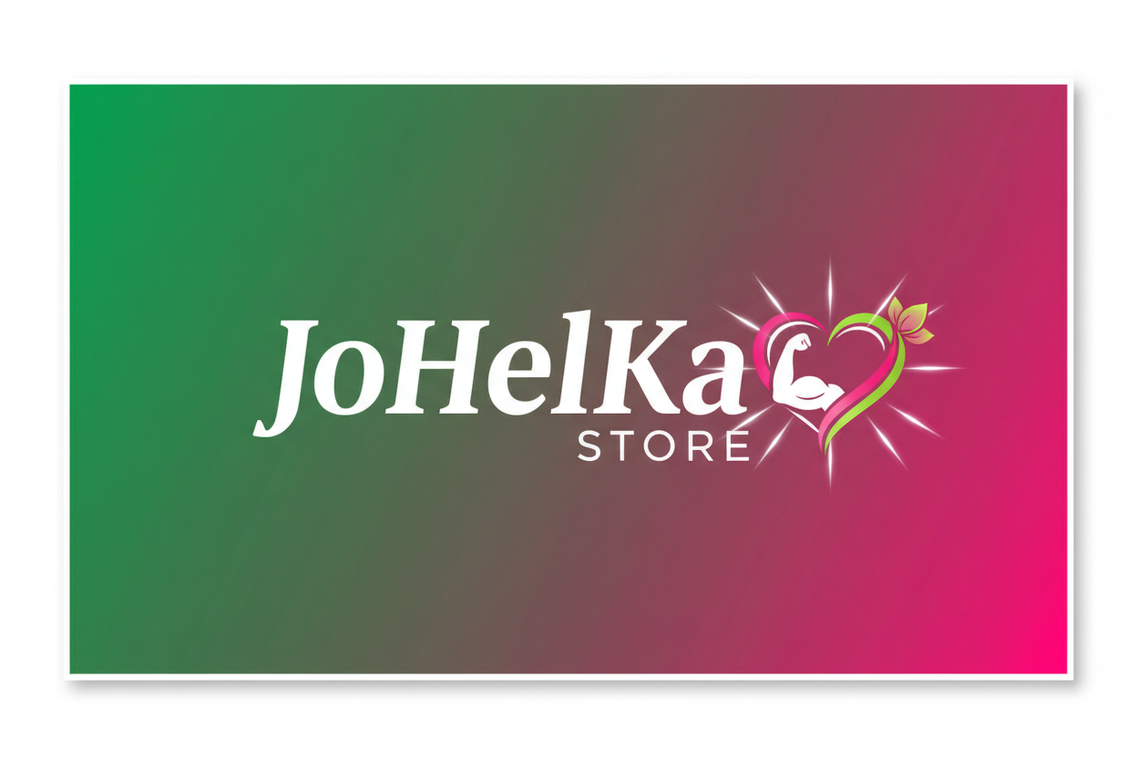 Logo JoHelKa Store llamativo